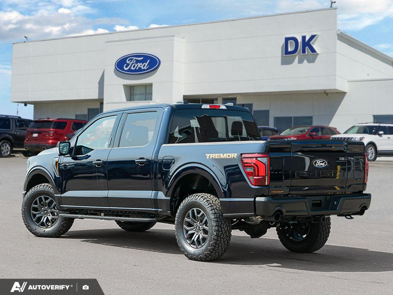 NEW 2026 Ford F-150 Tremor - Antimatter Blue Metallic Exterior / BLACK TREMOR LEATHER Interior - $92,582 - Stock #D60670 - VIN 1FTFW4L89TFB50739 - Photo 4