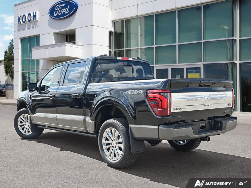 NEW 2026 Ford F-150 King Ranch - Agate Black/marsh Grey Accent Exterior / JAVA Interior - $92,306 - Stock #E60998 - VIN 1FTFW6L85TFB80638 - Photo 4