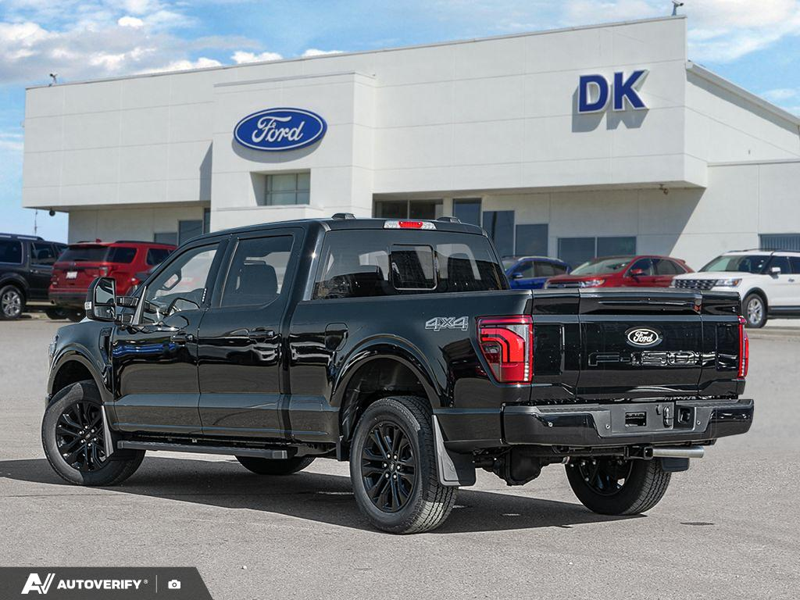 NEW 2026 Ford F-150 LARIAT - Agate Black Metallic Exterior / BLACK ACTIVE X Interior - $86,979 - Stock #D60684 - VIN 1FTFW5L85TFB62487 - Photo 4