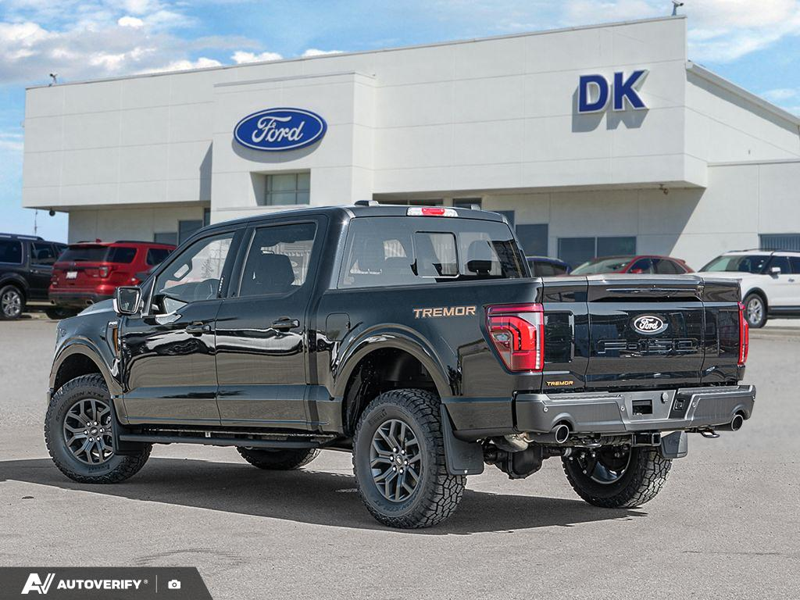 NEW 2026 Ford F-150 Tremor - Agate Black Metallic Exterior / BLACK TREMOR LEATHER Interior - $94,357 - Stock #D60729 - VIN 1FTFW4L87TFB81455 - Photo 4