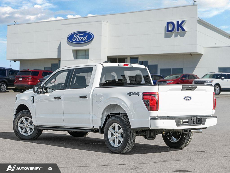 NEW 2026 Ford F-150 XLT - Oxford White Exterior / BLACK W/MEDIUM DARK SLATE, CLOTH 40/20/40 FRONT SEAT (M) Interior - $66,952 - Stock #D60802 - VIN 1FTFW3L54TKE45187 - Photo 4