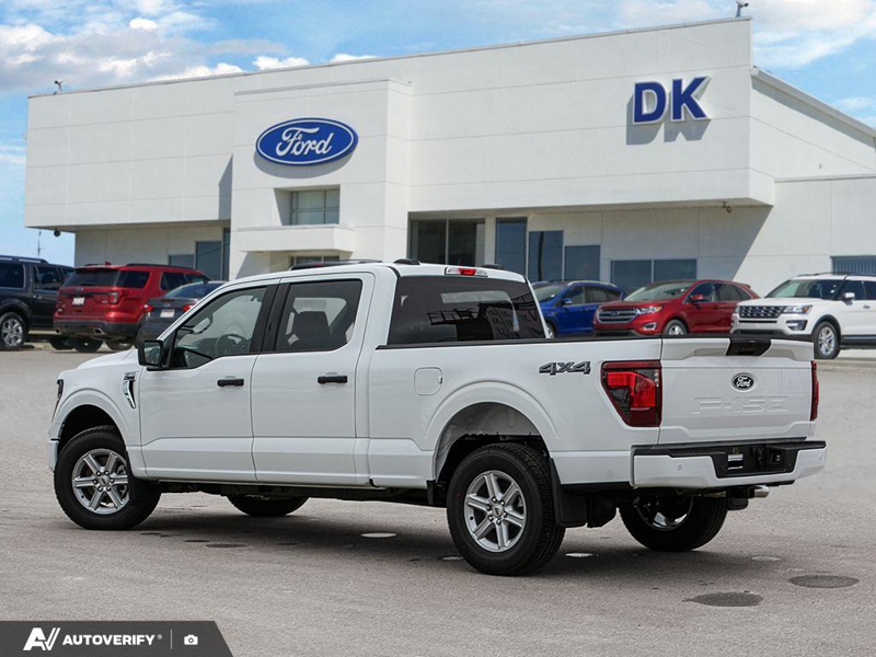 NEW 2026 Ford F-150 XLT - Oxford White Exterior / BLACK W/MEDIUM DARK SLATE, CLOTH 40/CONSOLE/40 FRONT SEATS Interior - $61,917 - Stock #D60798 - VIN 1FTFW3L86TKE83207 - Photo 4