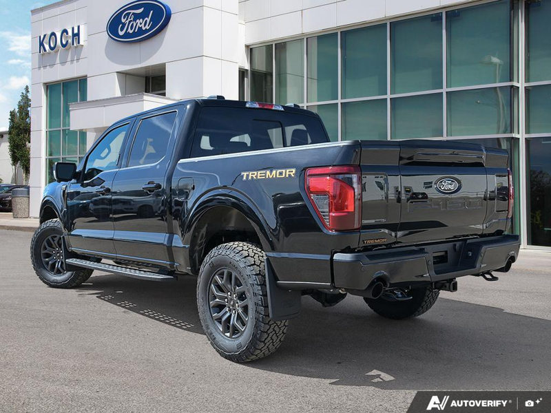 NEW 2026 Ford F-150 Tremor - Agate Black Exterior / BLACK TREMOR LEATHER Interior - $86,791 - Stock #E60589 - VIN 1FTFW4L50TFA80697 - Photo 4