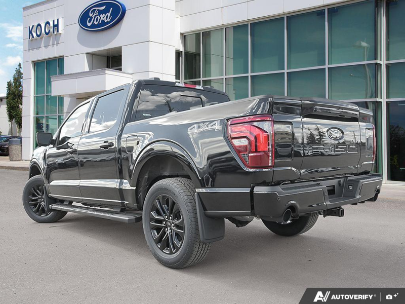 NEW 2026 Ford F-150 LARIAT - Agate Black Exterior / BLACK ACTIVE X Interior - $83,481 - Stock #E60588 - VIN 1FTFW5L89TFA46872 - Photo 4