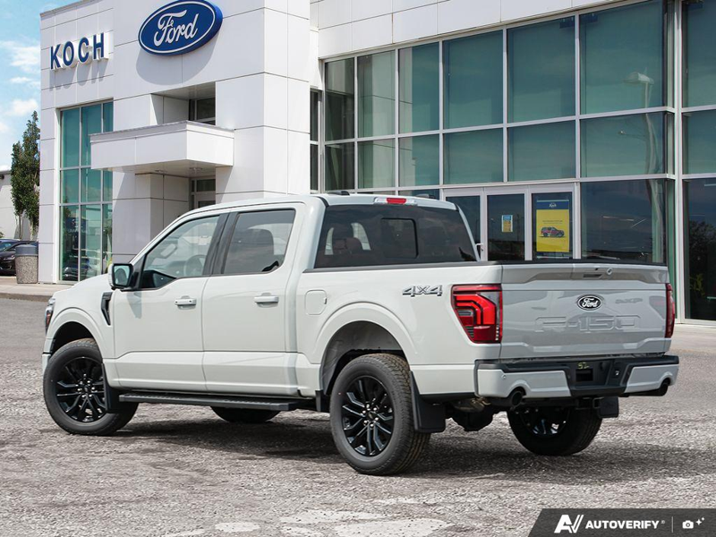 NEW 2026 Ford F-150 LARIAT - Avalanche Exterior / BLACK ACTIVE X Interior - $74,934 - Stock #E60889 - VIN 1FTFW5L81TKE55231 - Photo 4