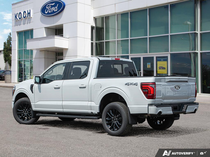 NEW 2026 Ford F-150 LARIAT - Avalanche Exterior / BLACK ACTIVE X Interior - $82,839 - Stock #E60901 - VIN 1FTFW5L87TFB70462 - Photo 4