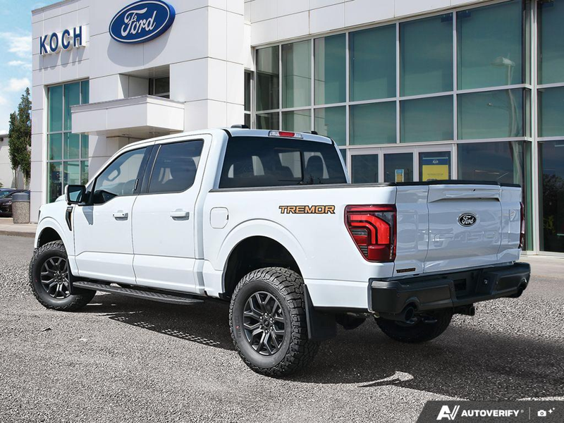 NEW 2026 Ford F-150 Tremor - Oxford White Exterior / BLACK TREMOR LEATHER Interior - $85,944 - Stock #E60980 - VIN 1FTFW4L84TFB68078 - Photo 4