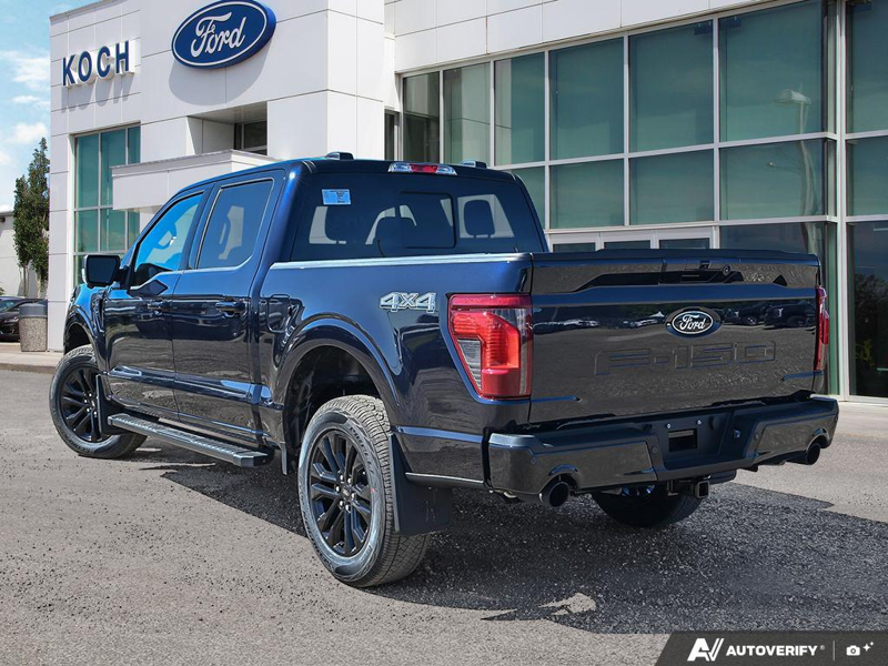 NEW 2026 Ford F-150 XLT - Antimatter Blue Metallic Exterior / BLACK SPORT Interior - $67,879 - Stock #E60981 - VIN 1FTFW3L80TFB70467 - Photo 4