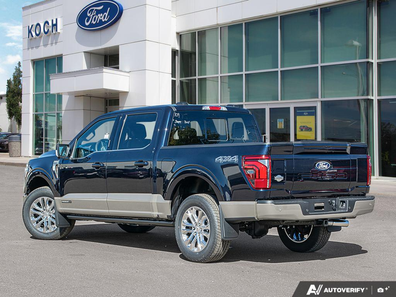 NEW 2026 Ford F-150 King Ranch - Antimatter Blue/marsh Grey Accent Exterior / JAVA Interior - $95,832 - Stock #E61013 - VIN 1FTFW6LD8TFB83630 - Photo 4