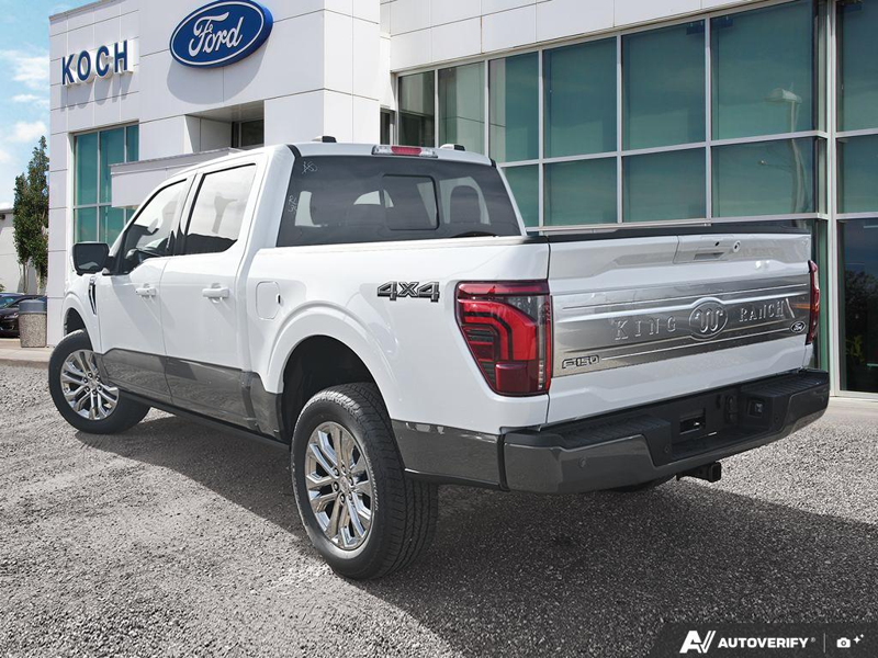 NEW 2026 Ford F-150 King Ranch - Star White/marsh Grey Accent Exterior / JAVA Interior - $93,010 - Stock #E61018 - VIN 1FTFW6L86TFB85296 - Photo 4
