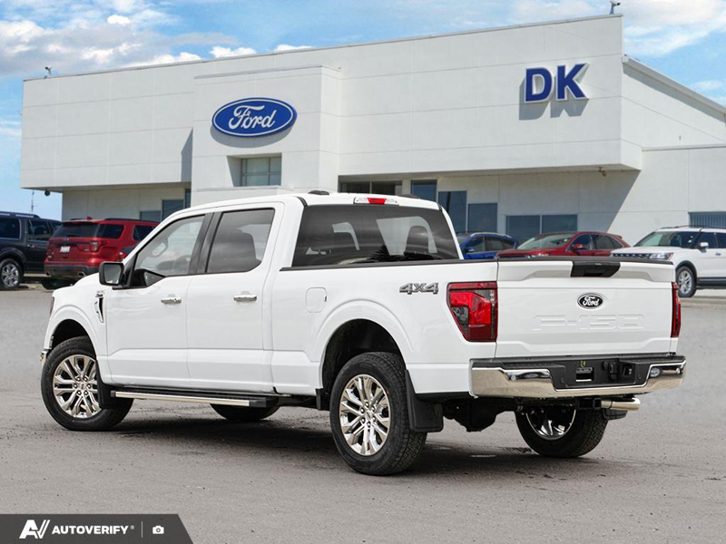 NEW 2026 Ford F-150 XLT - Oxford White Exterior / MEDIUM DARK SLATE Interior - $71,044 - Stock #D60853 - VIN 1FTFW3L82TKE71507 - Photo 4