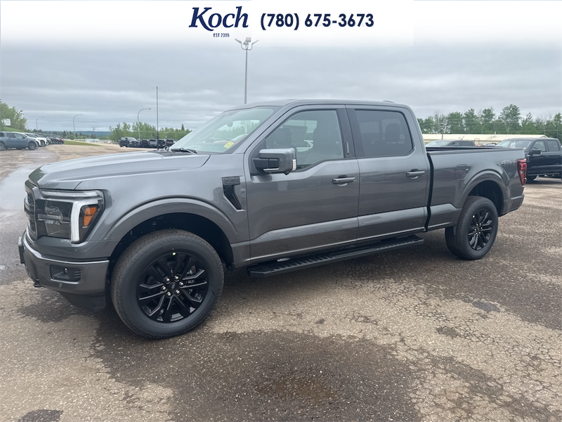 NEW 2026 Ford F-150 LARIAT - Carbonized Grey Metallic Exterior / BLACK Interior - $84,235 - Stock #A26187 - VIN 1FTFW5L81TKD65772 - Photo 5