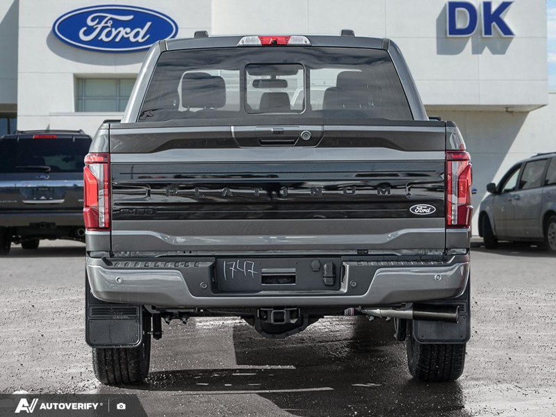 NEW 2026 Ford F-150 Platinum - Carbonized Grey Metallic Exterior / BLACK LEATHER Interior - $97,607 - Stock #D60417 - VIN 1FTFW7L83TFA48418 - Photo 5