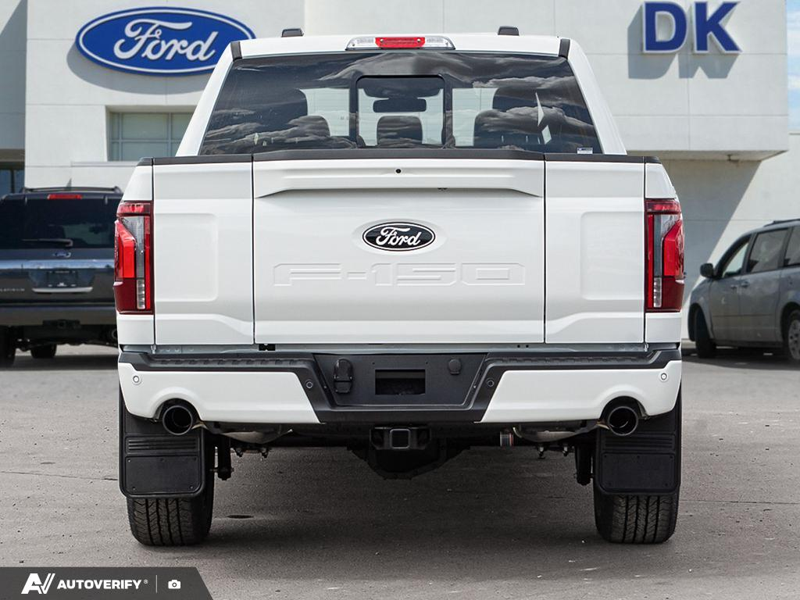 NEW 2026 Ford F-150 LARIAT - Star White Tri-coat Metallic Exterior / BLACK ACTIVE X Interior - $86,793 - Stock #D60573 - VIN 1FTFW5L84TFA96417 - Photo 5