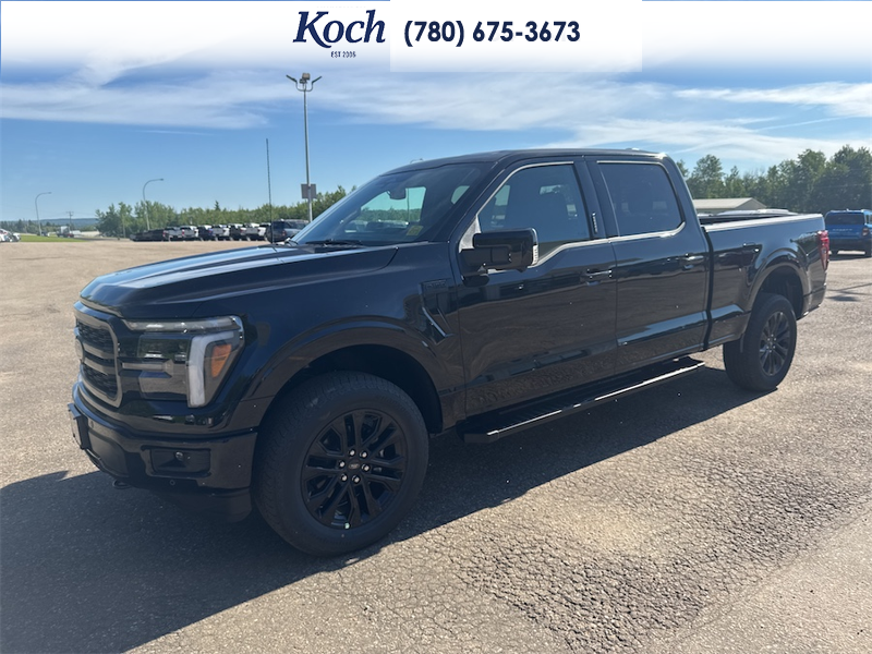 NEW 2026 Ford F-150 LARIAT - Agate Black Metallic Exterior / BLACK, ACTIVEX TRIMMED 40/CONSOLE/40 FRONT SEATS (B) Interior - $78,008 - Stock #A26216 - VIN 1FTFW5L82TKE41189 - Photo 5