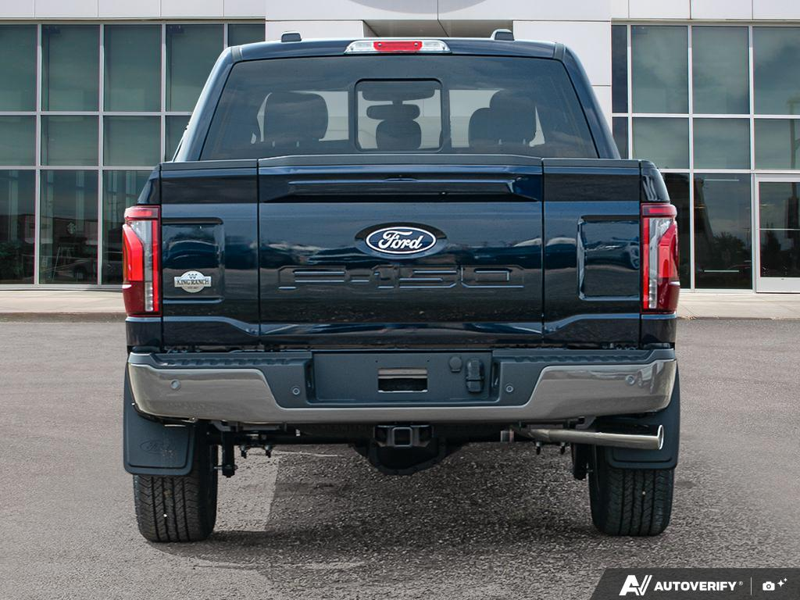 NEW 2026 Ford F-150 King Ranch - Antimatter Blue/marsh Grey Accent Exterior / JAVA, KING RANCH MULTICONTOUR LEATHER BUCKET SEATS Interior - $94,026 - Stock #E60916 - VIN 1FTFW6L84TFB50451 - Photo 5
