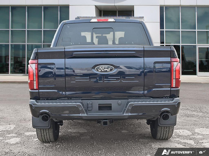 NEW 2026 Ford F-150 LARIAT - Antimatter Blue Metallic Exterior / BLACK ACTIVE X Interior - $86,262 - Stock #E60899 - VIN 1FTFW5L83TFB68837 - Photo 5