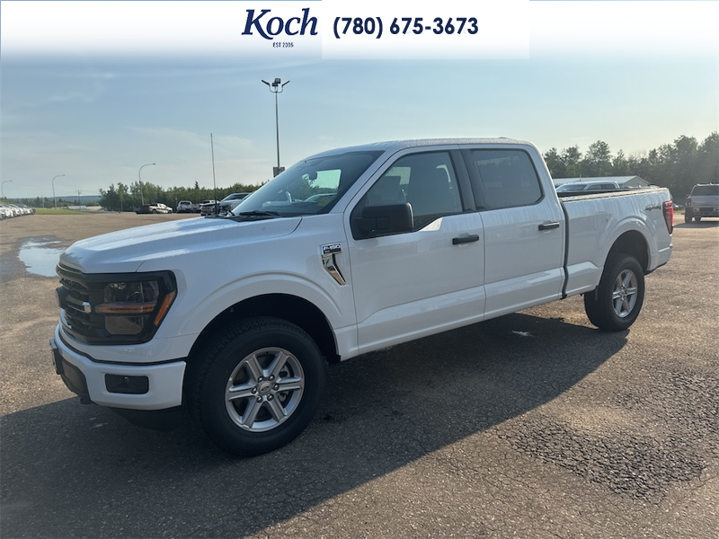 NEW 2026 Ford F-150 XLT - Oxford White Exterior / BLACK W/MEDIUM DARK SLATE, CLOTH 40/20/40 FRONT SEAT (M) Interior - $70,690 - Stock #A26228 - VIN 1FTFW3L88TKE54517 - Photo 5