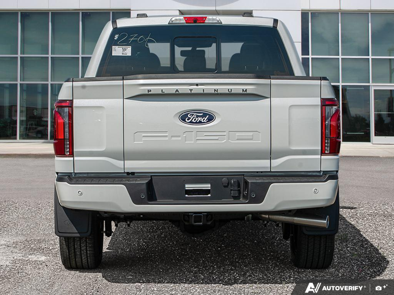 NEW 2026 Ford F-150 Platinum Plus - Star White Tri-coat Metallic Exterior / SMOKED TRUFFLE LTD LEATHER BUCKET SEATS Interior - $109,934 - Stock #E60939 - VIN 1FTFW7LD6TFB65438 - Photo 5