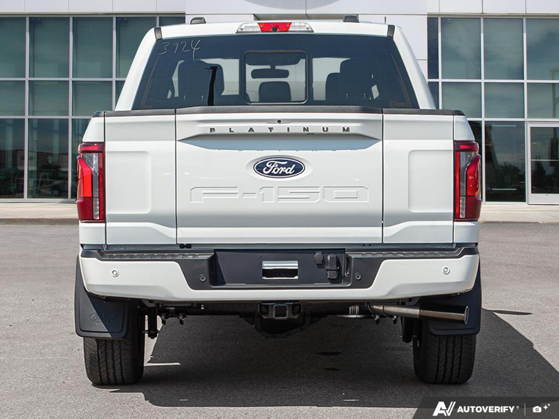 NEW 2026 Ford F-150 Platinum - Star White Tri-coat Metallic Exterior / BLACK LEATHER Interior - $101,257 - Stock #E60938 - VIN 1FTFW7LD4TFB50484 - Photo 5