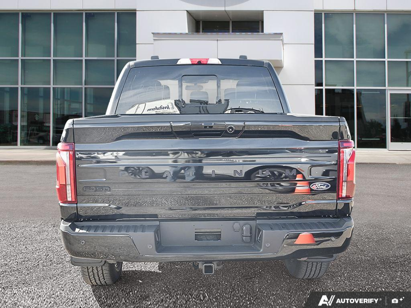 NEW 2026 Ford F-150 Platinum - Agate Black Exterior / BLACK LEATHER Interior - $97,546 - Stock #E60893 - VIN 1FTFW7L82TFB55038 - Photo 5