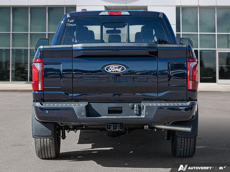 NEW 2026 Ford F-150 LARIAT - Antimatter Blue Metallic Exterior / BLACK, ACTIVEX TRIMMED 40/CONSOLE/40 FRONT SEATS (B) Interior - $82,794 - Stock #E61014 - VIN 1FTFW5L59TFB72462 - Photo 5