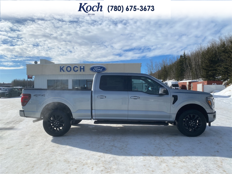 NEW 2026 Ford F-150 LARIAT - Iconic Silver Metallic Exterior / BLACK Interior - $82,685 - Stock #A26077 - VIN 1FTFW5L88TKD37502 - Photo 7