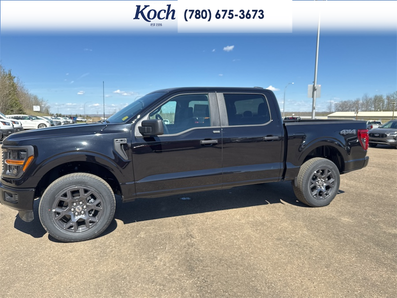 NEW 2026 Ford F-150 STX - Agate Black Exterior / BLACK ONYX/BLUE PREM LEATHER SEATS Interior - $63,955 - Stock #A26152 - VIN 1FTEW2LP1TKD67846 - Photo 6