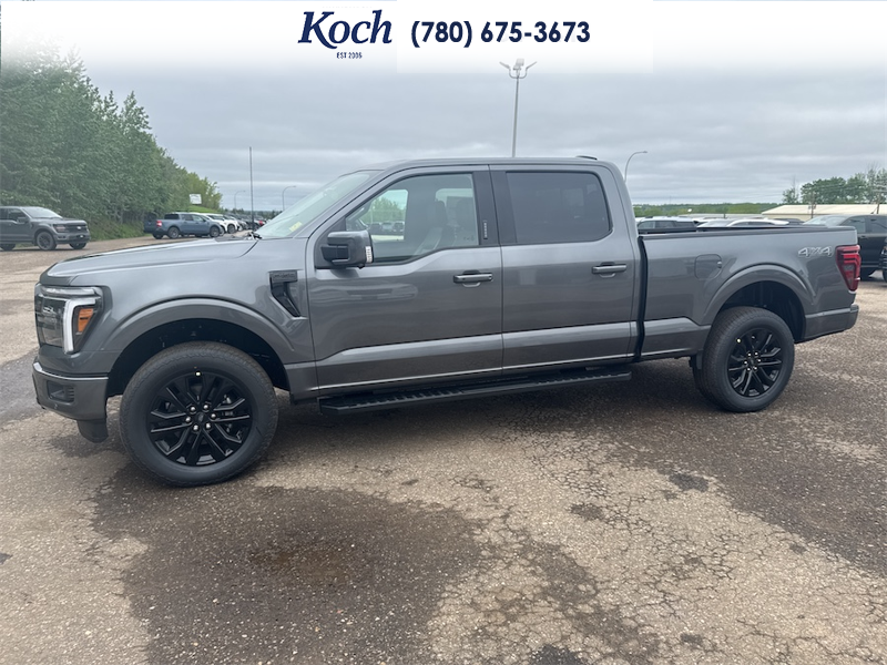 NEW 2026 Ford F-150 LARIAT - Carbonized Grey Metallic Exterior / BLACK Interior - $84,235 - Stock #A26187 - VIN 1FTFW5L81TKD65772 - Photo 6