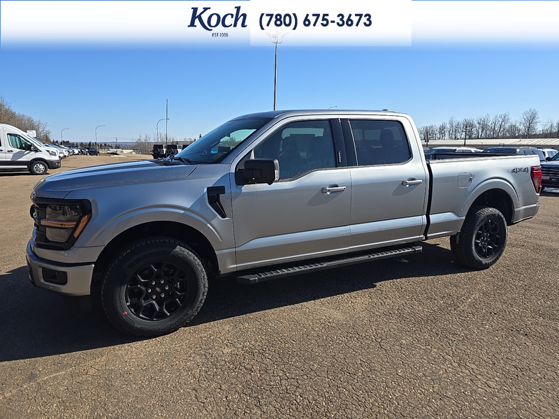 NEW 2026 Ford F-150 XLT - Iconic Silver Metallic Exterior / BLACK, UNIQUE SPORT CLOTH 40/CONSOLE/40 FRONT-SEATS Interior - $76,005 - Stock #A26081 - VIN 1FTFW3L8XTKD29213 - Photo 6