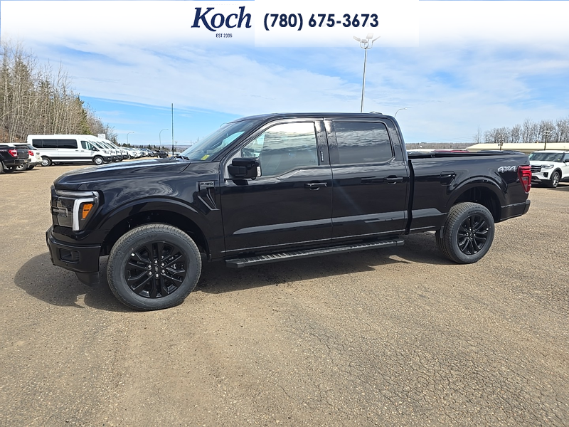 NEW 2026 Ford F-150 LARIAT - Agate Black Exterior / BLACK Interior - $77,297 - Stock #A26092 - VIN 1FTFW5L80TKD43875 - Photo 6