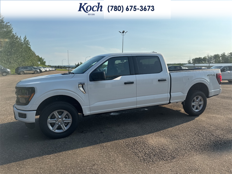 NEW 2026 Ford F-150 XLT - Oxford White Exterior / BLACK W/MEDIUM DARK SLATE, CLOTH 40/20/40 FRONT SEAT (M) Interior - $70,690 - Stock #A26228 - VIN 1FTFW3L88TKE54517 - Photo 6