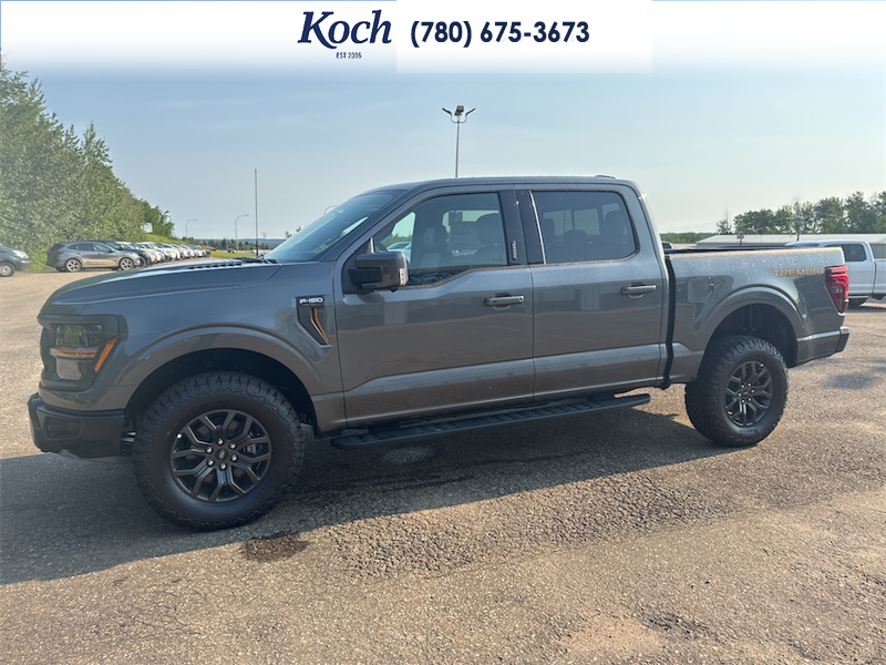 NEW 2026 Ford F-150 Tremor - Carbonized Grey Metallic Exterior / BLACK, UNIQUE TREMOR LEATHER-TRIMMED BUCKET SEATS Interior - $88,012 - Stock #A26219 - VIN 1FTFW4L8XTFB45534 - Photo 6