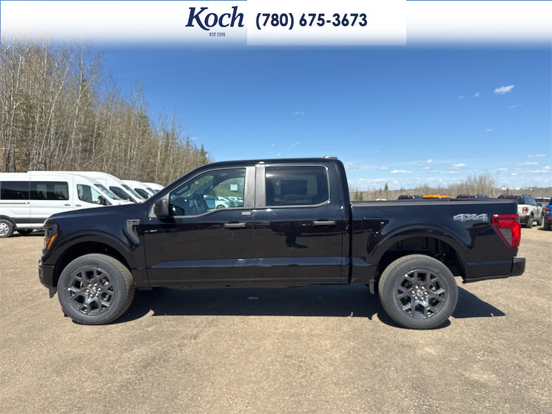 NEW 2026 Ford F-150 STX - Agate Black Exterior / BLACK ONYX/BLUE PREM LEATHER SEATS Interior - $63,955 - Stock #A26152 - VIN 1FTEW2LP1TKD67846 - Photo 7