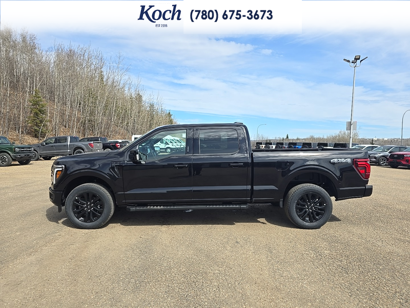 NEW 2026 Ford F-150 LARIAT - Agate Black Exterior / BLACK Interior - $83,435 - Stock #A26092 - VIN 1FTFW5L80TKD43875 - Photo 7