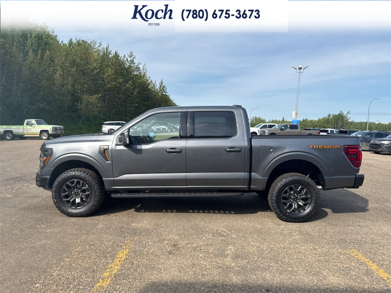 NEW 2026 Ford F-150 Tremor - Carbonized Grey Metallic Exterior / BLACK, UNIQUE TREMOR LEATHER-TRIMMED BUCKET SEATS Interior - $87,395 - Stock #A26227 - VIN 1FTFW4L84TFB54553 - Photo 7