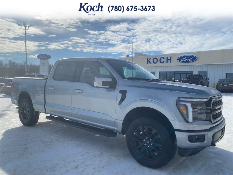 NEW 2026 Ford F-150 LARIAT - Iconic Silver Metallic Exterior / BLACK Interior - $82,685 - Stock #A26077 - VIN 1FTFW5L88TKD37502 - Photo 9