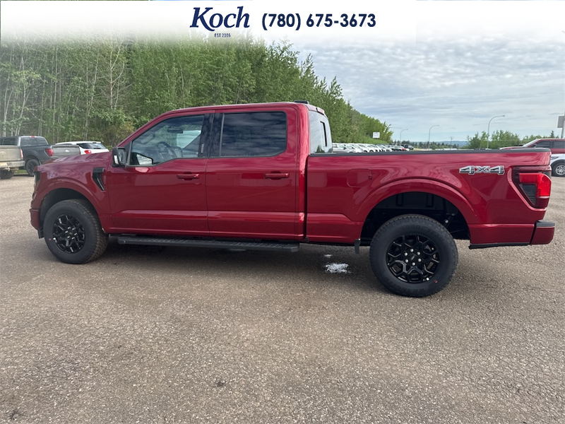 NEW 2026 Ford F-150 XLT - Ruby Red Metallic Tinted Clearcoat Exterior - $76,605 - Stock #A26100 - VIN 1FTFW3L84TKD52776 - Photo 8
