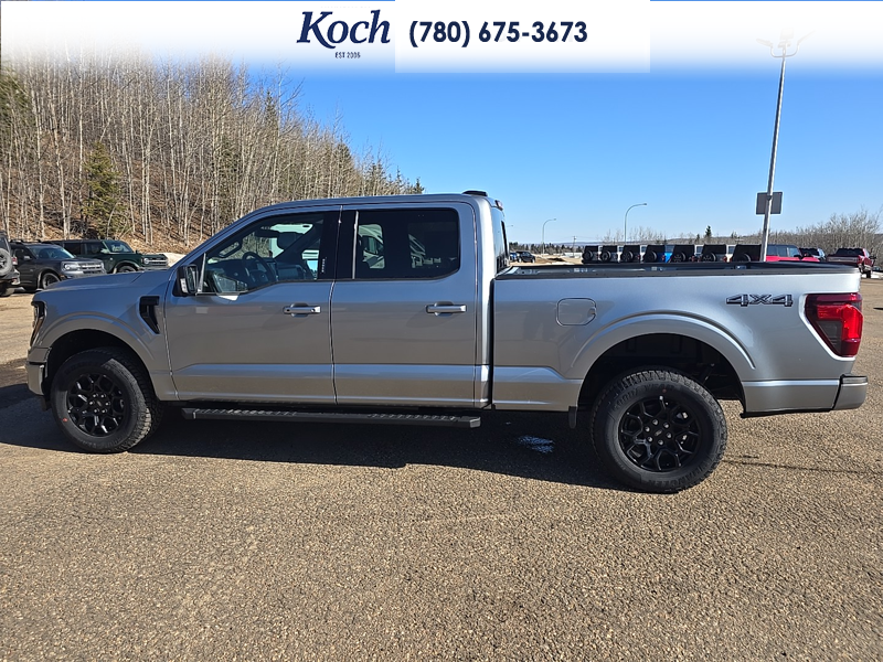 NEW 2026 Ford F-150 XLT - Iconic Silver Metallic Exterior / BLACK, UNIQUE SPORT CLOTH 40/CONSOLE/40 FRONT-SEATS Interior - $76,005 - Stock #A26081 - VIN 1FTFW3L8XTKD29213 - Photo 8