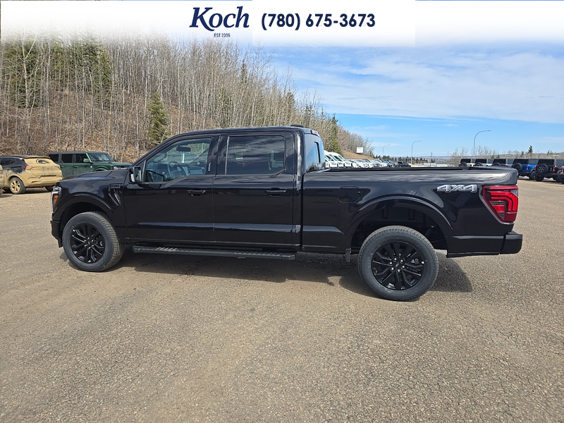 NEW 2026 Ford F-150 LARIAT - Agate Black Exterior / BLACK Interior - $77,297 - Stock #A26092 - VIN 1FTFW5L80TKD43875 - Photo 8