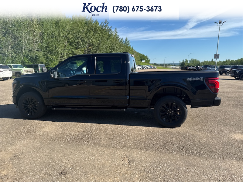 NEW 2026 Ford F-150 LARIAT - Agate Black Metallic Exterior / BLACK, ACTIVEX TRIMMED 40/CONSOLE/40 FRONT SEATS (B) Interior - $78,008 - Stock #A26216 - VIN 1FTFW5L82TKE41189 - Photo 8
