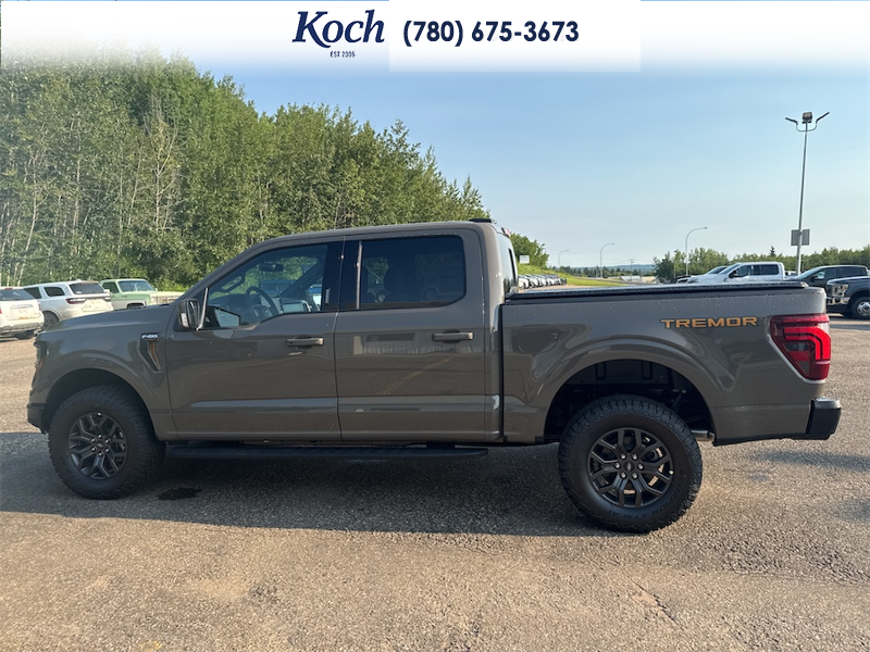 NEW 2026 Ford F-150 Tremor - Marsh Grey Exterior / BLACK, UNIQUE TREMOR LEATHER-TRIMMED BUCKET SEATS Interior - $88,993 - Stock #A26222 - VIN 1FTFW4L87TFB48388 - Photo 8