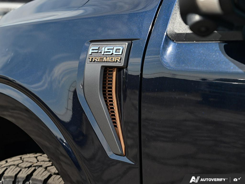 NEW 2026 Ford F-150 Tremor - Antimatter Blue Metallic Exterior / BLACK, UNIQUE SPORT CLOTH 40/CONSOLE/40 POWER FRONT SEAT Interior - $76,929 - Stock #E61089 - VIN 1FTFW4L5XTFC08671 - Photo 8