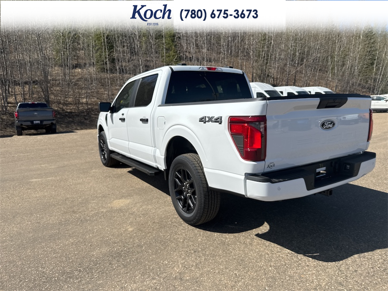 NEW 2026 Ford F-150 STX - Oxford White Exterior / BLACK ONYX/BLUE PREM LEATHER SEATS Interior - $65,530 - Stock #A26150 - VIN 1FTEW2LP5TKD67820 - Photo 9