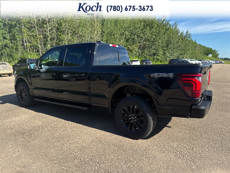 NEW 2026 Ford F-150 LARIAT - Agate Black Metallic Exterior / BLACK, ACTIVEX TRIMMED 40/CONSOLE/40 FRONT SEATS (B) Interior - $78,008 - Stock #A26216 - VIN 1FTFW5L82TKE41189 - Photo 9