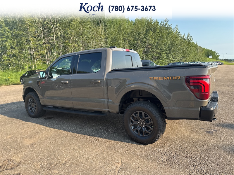 NEW 2026 Ford F-150 Tremor - Marsh Grey Exterior / BLACK, UNIQUE TREMOR LEATHER-TRIMMED BUCKET SEATS Interior - $88,993 - Stock #A26222 - VIN 1FTFW4L87TFB48388 - Photo 9