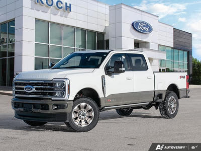 NEW 2026 Ford F-350 Super Duty King Ranch - Star White/marsh Grey Accent Exterior - $126,237 - Stock #E60289 - VIN 1FT8W3BM9TED61950