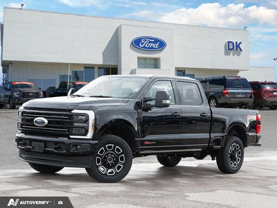 NEW 2026 Ford F-350 Super Duty Platinum - Agate Black Exterior - $124,761 - Stock #D60306 - VIN 1FT8W3BM5TED97599