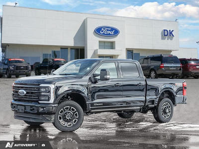 NEW 2026 Ford F-350 Super Duty Platinum - Agate Black Exterior - $120,761 - Stock #D60311 - VIN 1FT8W3BT6TED85081