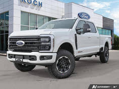 NEW 2026 Ford F-350 Super Duty Platinum Tremor - Star White Tri-coat Metallic Exterior - $128,253 - Stock #E60436 - VIN 1FT8W3BM9TEE06076